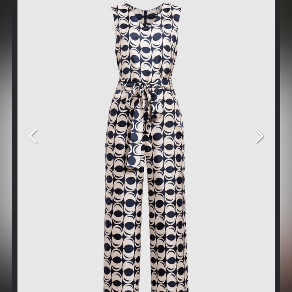 NWT Max Mara Pattern Jumpsuit